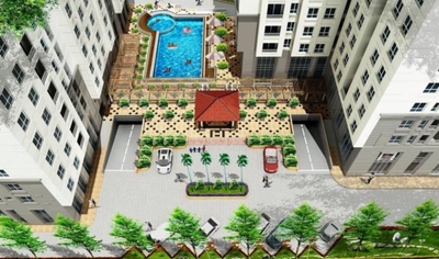 Bán chung cư Topaz Garden 64m 2PN 2WC giá 2,35 tỷ