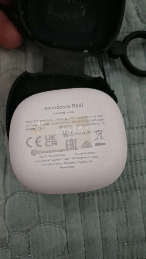 Tai nghe Soundcore R50i Trắng Bluetooth. Mua bán Tivi, Âm thanh tại Quận Liên Chiểu Đà Nẵng được đăng bởi Ngoc Vu hình 1