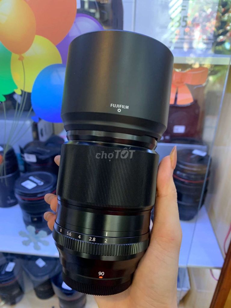 Ống kính Fujifilm XF 90mm F2 R LM WR Đen. Mua bán Máy ảnh, Máy quay tại Quận 1 Tp Hồ Chí Minh được đăng bởi Thanh Thanh hình 1
