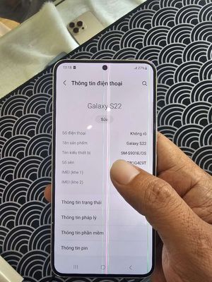 Samsung Galaxy S22 Vàng 128GB (Đã dùng, sọc màn). Mua bán Điện thoại tại Quận Bình Tân Tp Hồ Chí Minh được đăng bởi toàn