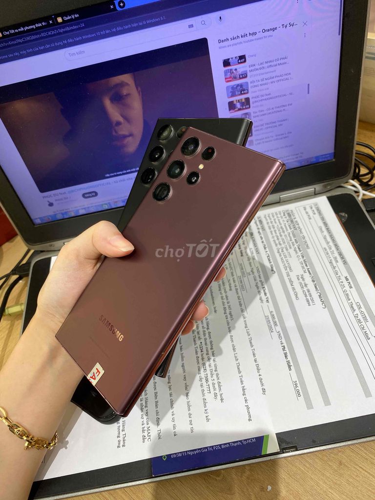 Sở hữu SS 22Ultra 5G 2simgóp bao đậu hồ sơ. Mua bán Điện thoại tại Quận 3 Tp Hồ Chí Minh được đăng bởi Minh phương hình 1
