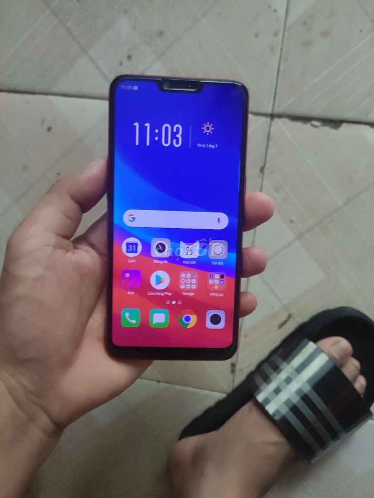 Oppo A3S đẹp zin full Android 8.1 ạ. Mua bán Điện thoại tại Quận Cầu Giấy Hà Nội được đăng bởi Dung hình 1