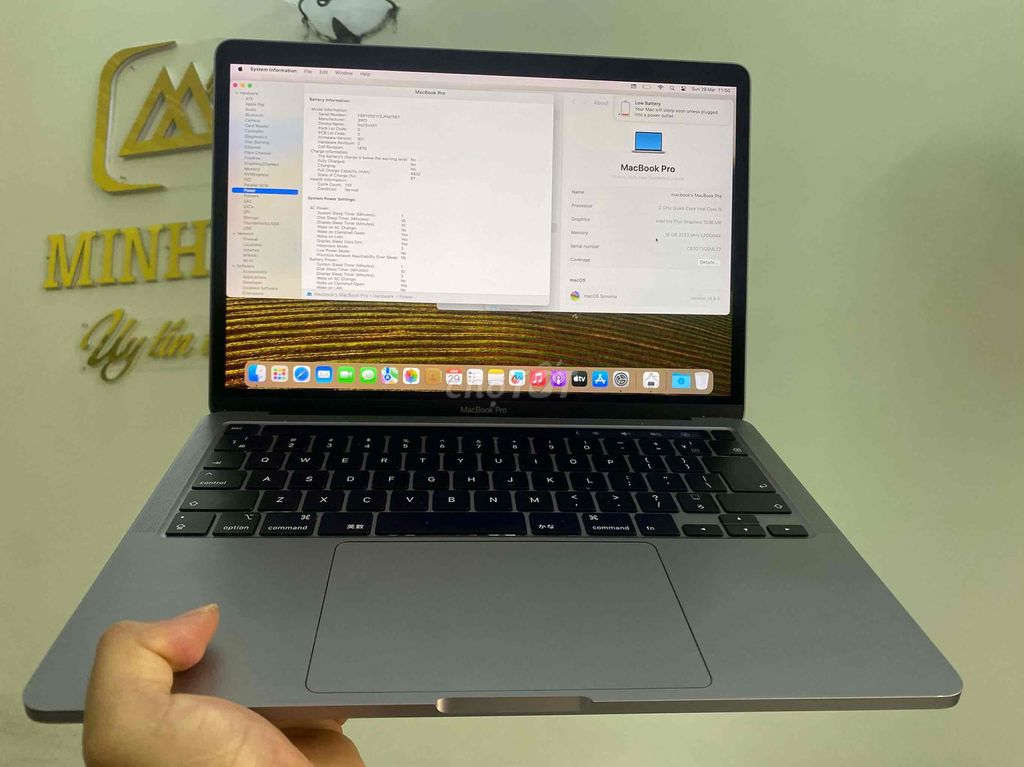 thanh lý macpro 2020 i5/16/1T fullbox. Mua bán Laptop tại Quận Cầu Giấy Hà Nội được đăng bởi Minh Khuê hình 1