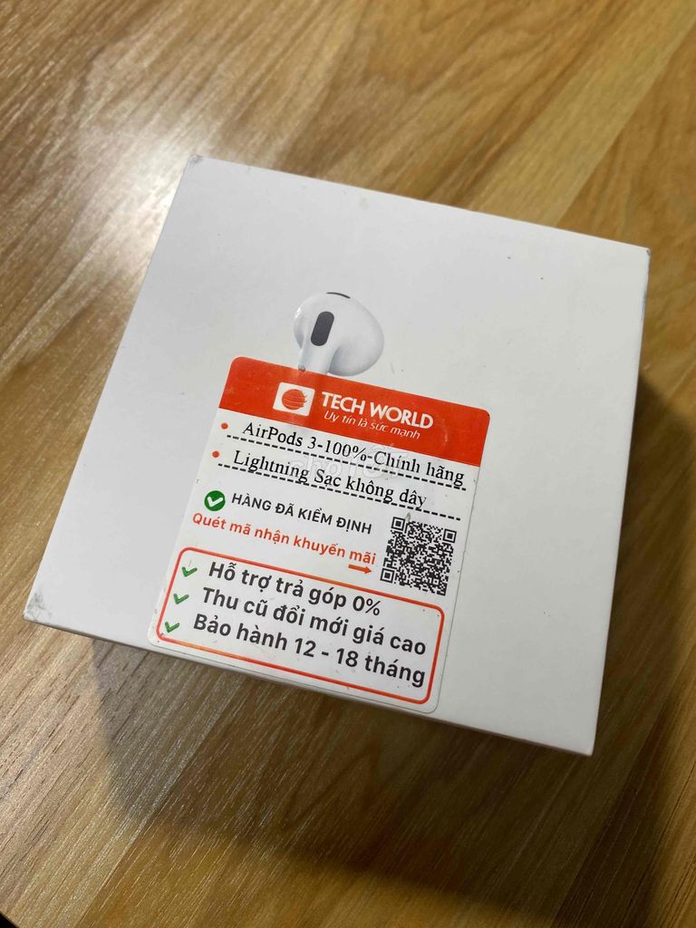 Hộp Iphone 14 plus VNA, Airpod 3