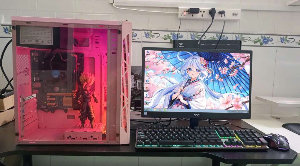 Bộ PC Màn AOC 20inch. Mua bán Máy tính để bàn tại Thành phố Sóc Trăng Sóc Trăng được đăng bởi Liêu Phước An hình 1