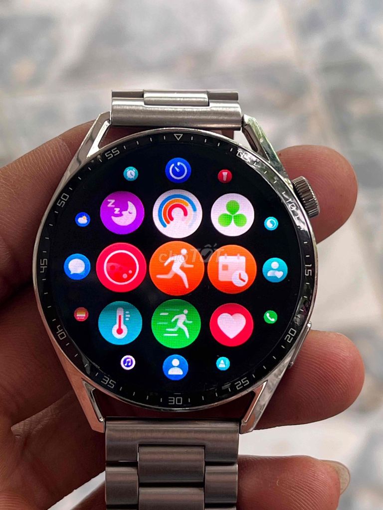 Huawei Watch GT 3 Bạc. Mua bán Thiết bị đeo thông minh tại Huyện Bình Chánh Tp Hồ Chí Minh được đăng bởi Khôi Swatch hình 1