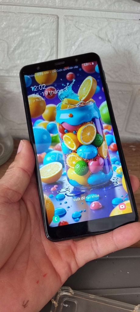 Samsung A750 64GB Xanh. Mua bán Điện thoại tại Huyện Ba Tri Bến Tre được đăng bởi Phan Hải BT hình 1