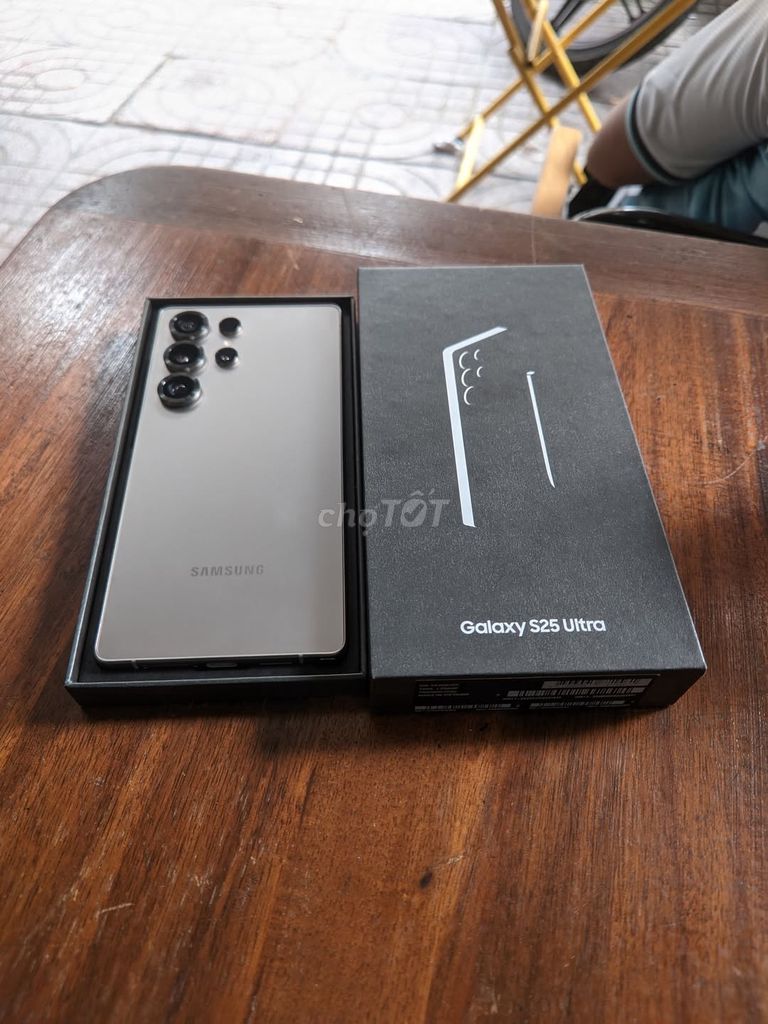 Samsung Galaxy S25 Ultra 256GB Xám Titan Đã sử dụng. Mua bán Điện thoại tại Quận Bình Thạnh Tp Hồ Chí Minh được đăng bởi Hội Đồ Điện Tử hình 1