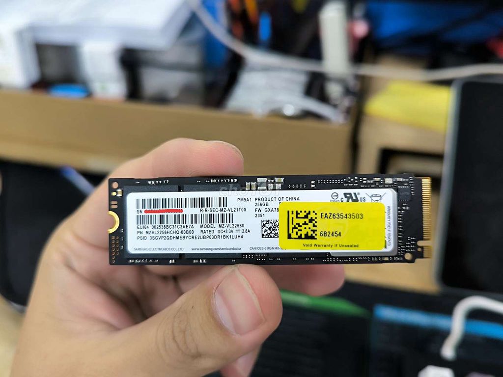 Ổ cứng SSD Samsung MZ-VL22560 256GB. Mua bán Linh kiện (RAM, Card...) tại Huyện Long Thành Đồng Nai được đăng bởi Viết Phong hình 1