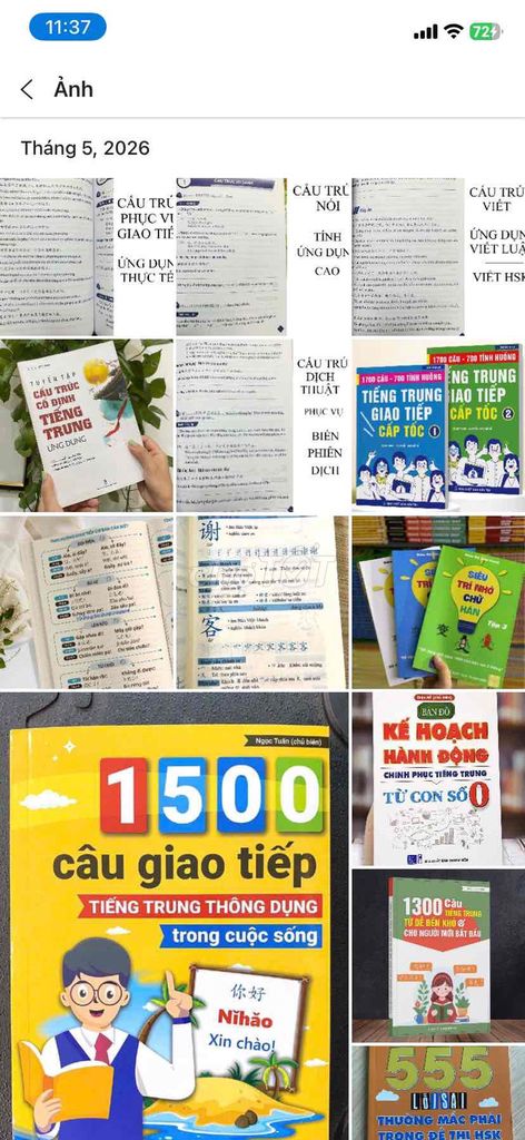 Sách học ngoại ngữ 1500 Câu Giao Tiếp Tiếng Trung. Mua bán Sách tại Thành phố Long Xuyên An Giang được đăng bởi Vương Phạm Thanh Thanh hình 1
