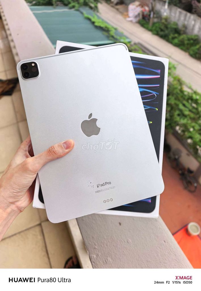 Apple iPad Pro M2 128GB Bạc. Mua bán Máy tính bảng tại Thành phố Gia Nghĩa Đắk Nông được đăng bởi phan ngọc long hình 1