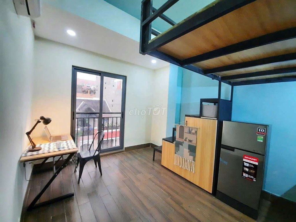 Duplex bancol full nội thất ngay trung tâm bình thạnh,ngã tư hàngxanh