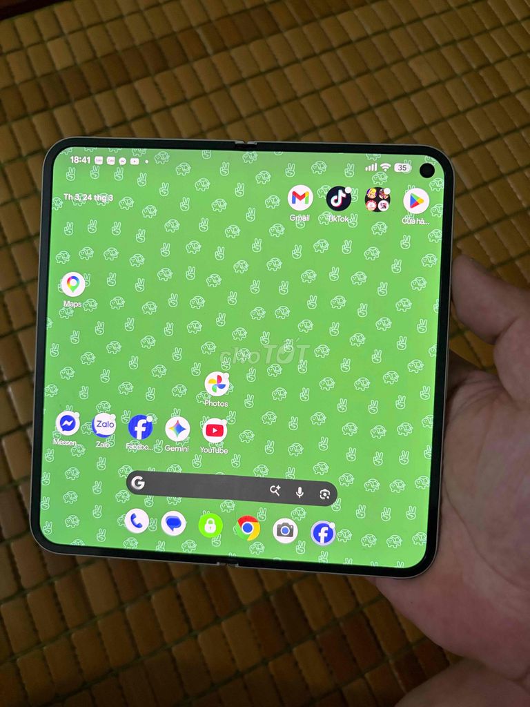 Google Pixel 9 Pro Fold 256GB Trắng bán hoặc gl. Mua bán Điện thoại tại Huyện Gia Lâm Hà Nội được đăng bởi Bạn nam giấu tên hình 1