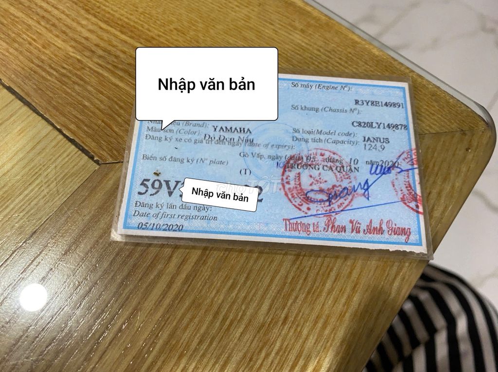 BÁN YAMAHA JANUS LIMITED 2020 (SMART KEY) BIỂN TP. Mua bán Xe máy tại Quận Gò Vấp Tp Hồ Chí Minh được đăng bởi Văn Phú Thành hình 6