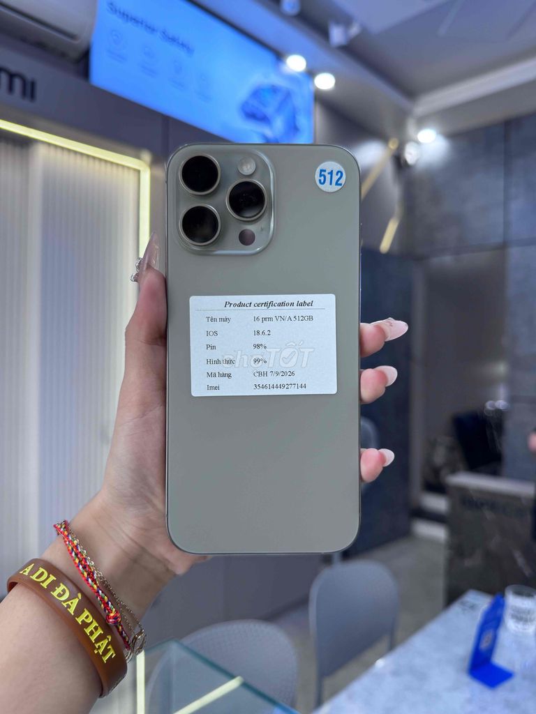 16prm VNA TTTN 512gb. Mua bán Điện thoại tại Thành phố Nam Định Nam Định được đăng bởi nguyễn việt hoàng hình 1