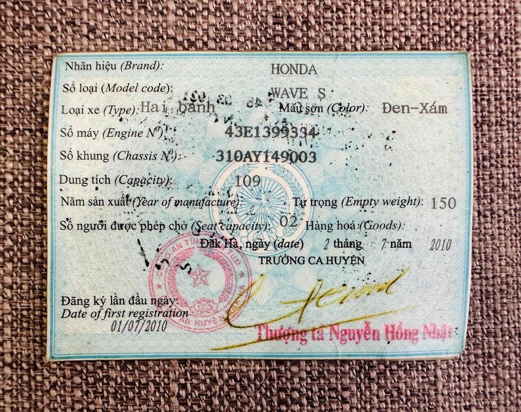 xe Wave S. Mua bán Xe máy tại Quận Hải Châu Đà Nẵng được đăng bởi chánh hình 6