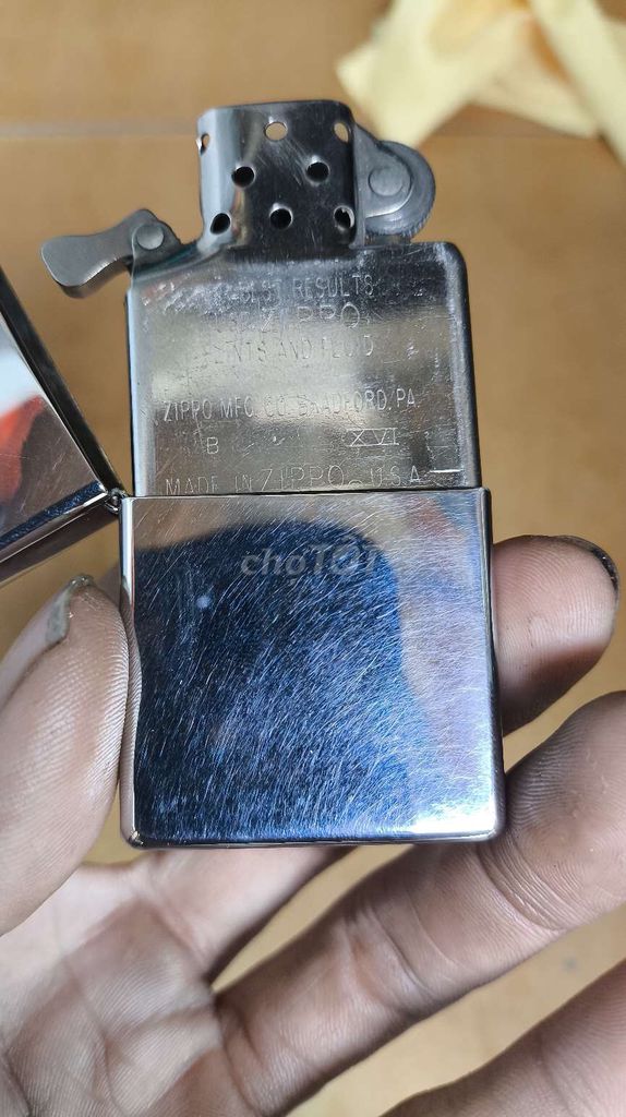 Bán zippo chính hãng sx năm 2000