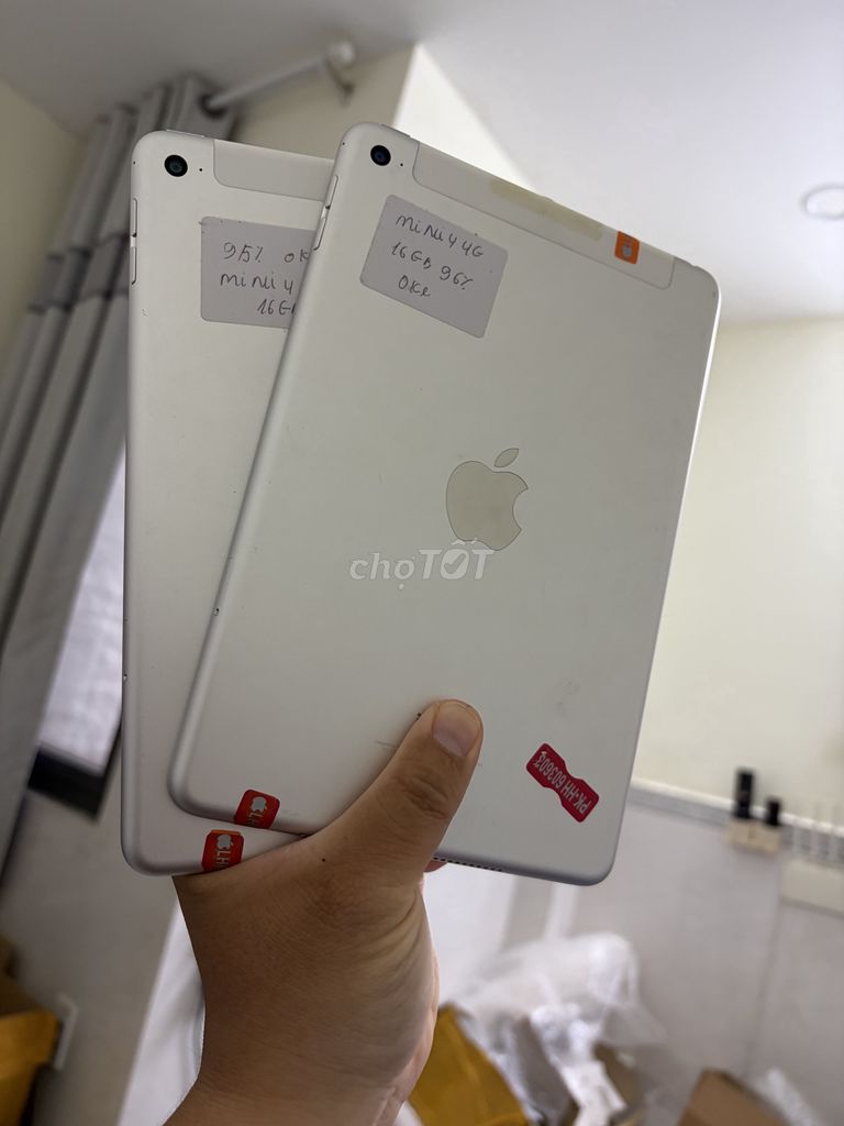 ipad Mini 4 -16gb -4G -WIFI, đep 99%.zin. Giá tốt. Mua bán Máy tính bảng tại Quận Gò Vấp Tp Hồ Chí Minh được đăng bởi Bình Ipad  hình 1
