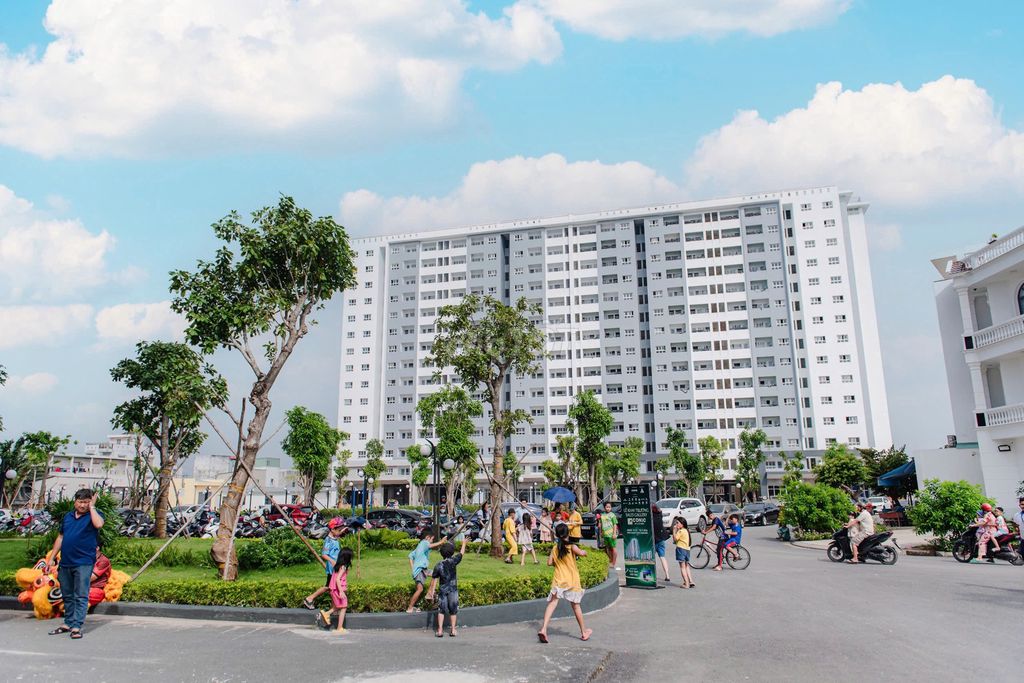 Căn hộ Bình Chánh mới 100% 2PN 2WC SHR sang tên nhận nhà ngay