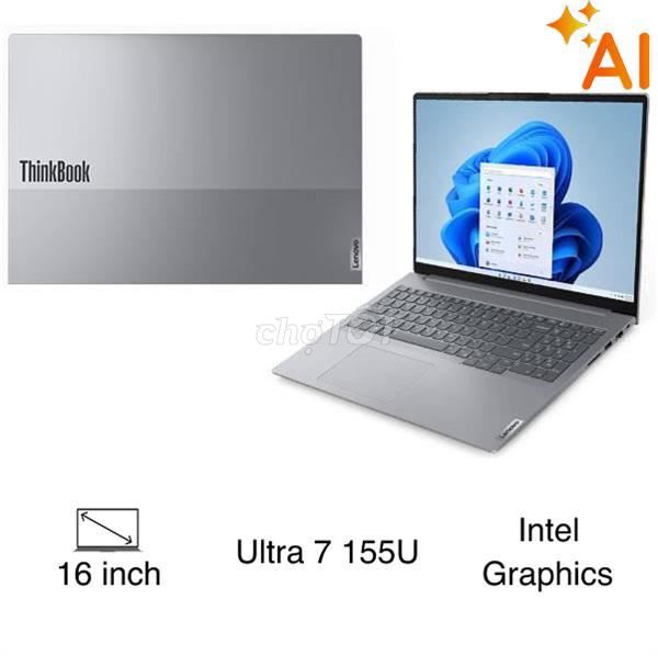 Lenovo ThinkBook 16 G7 IML Ultra 7 16Gb 512G Touch. Mua bán Laptop tại Quận Tân Bình Tp Hồ Chí Minh được đăng bởi VIET CUONG hình 1