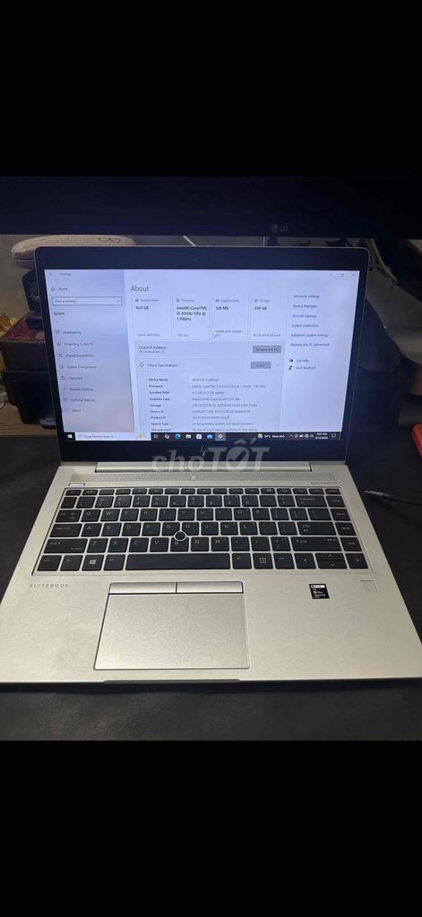 HP Elitebook 840 G5 i5-8350U 16GB/240GB SSD. Mua bán Laptop tại Quận 12 Tp Hồ Chí Minh được đăng bởi Lê Văn Tèo hình 1