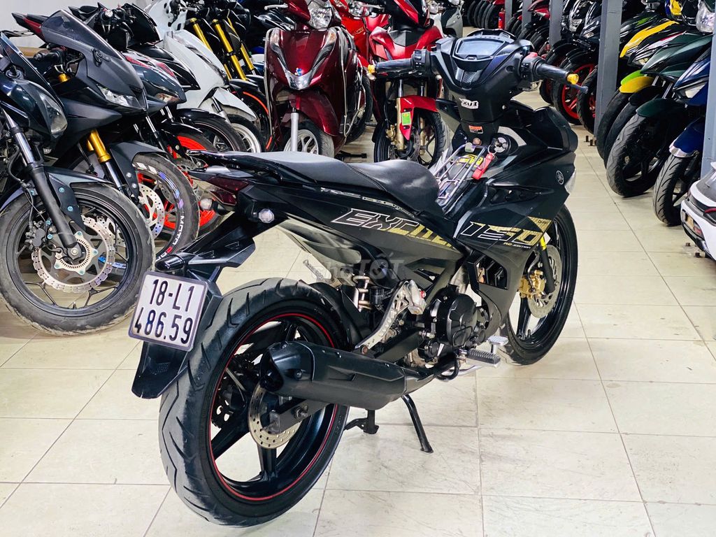 XE MÁY THỊNH PHÁT - EXCITER 150 ĐEN NHÁM ĐÈN LED. Mua bán Xe máy tại Quận Bắc Từ Liêm Hà Nội được đăng bởi XE MÁY THỊNH PHÁT XE LƯỚT GIÁ RẺ hình 4