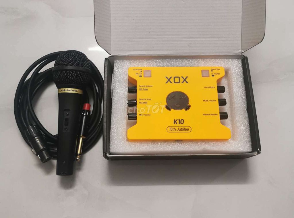 Soundcard K10 đời mới 2025. Mua bán Tivi, Âm thanh tại Quận Bình Thạnh Tp Hồ Chí Minh được đăng bởi MN hình 1