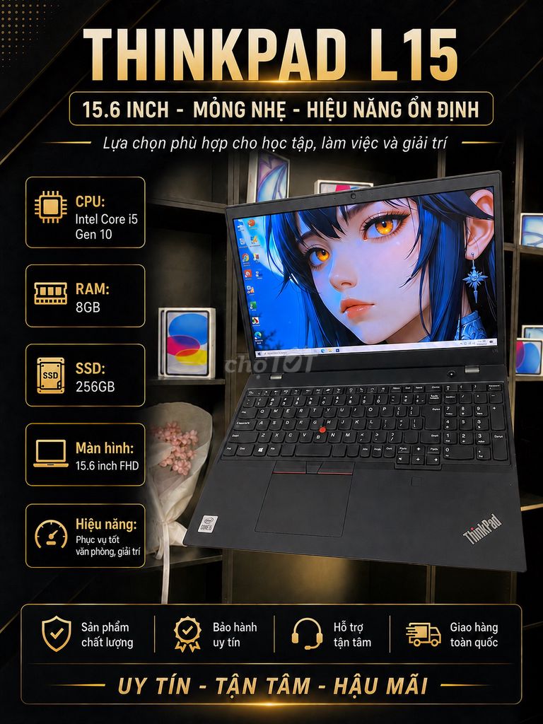 Lenovo ThinkPad L15 i5 Gen 10 15.6 inch 8GB/256GB. Mua bán Laptop tại Huyện Hiệp Hòa Bắc Giang được đăng bởi phạm hùng hình 1