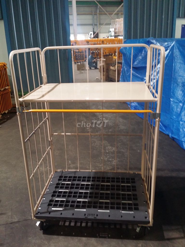 XE ĐẨY LỒNG THÉP- TẢI TRỌNG 500KG. Mua bán Nội thất, đồ gia dụng khác tại Thị xã Điện Bàn Quảng Nam được đăng bởi MAKITECH VIỆT NAM hình 1