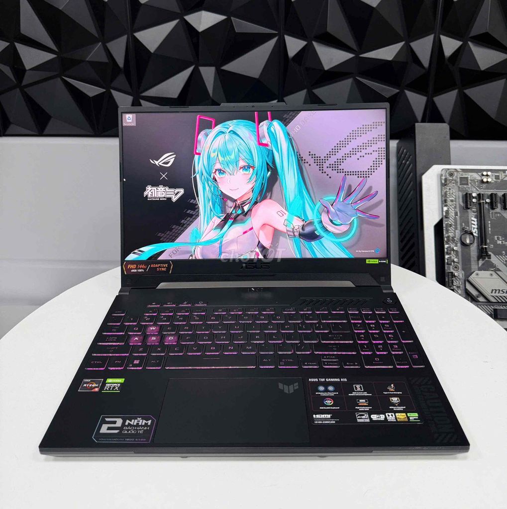 Asus Tuf Gaming A15 R5-7535Hs 16Gb/512Gb RTX 4060. Mua bán Laptop tại Thành phố Thuận An Bình Dương được đăng bởi Vũ Xuân Thành hình 1