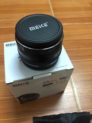 Ống kính Meike 25mm f1.8 Fuji mount [fullbox]