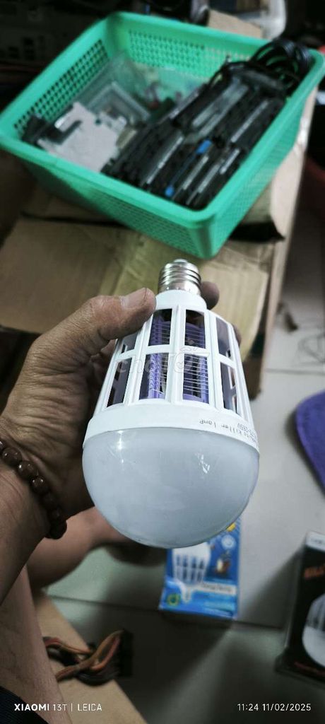 Đèn led bắt muỗi 2 in 1