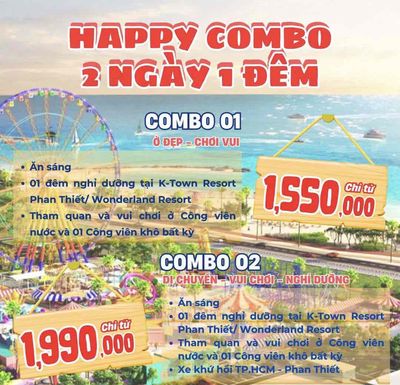 HAPPY COMBO 2 NGƯỜI - NOVAWORLD PHAN THIẾT. Du lịch tại Quận 6 Tp Hồ Chí Minh được đăng bởi Tâm Như