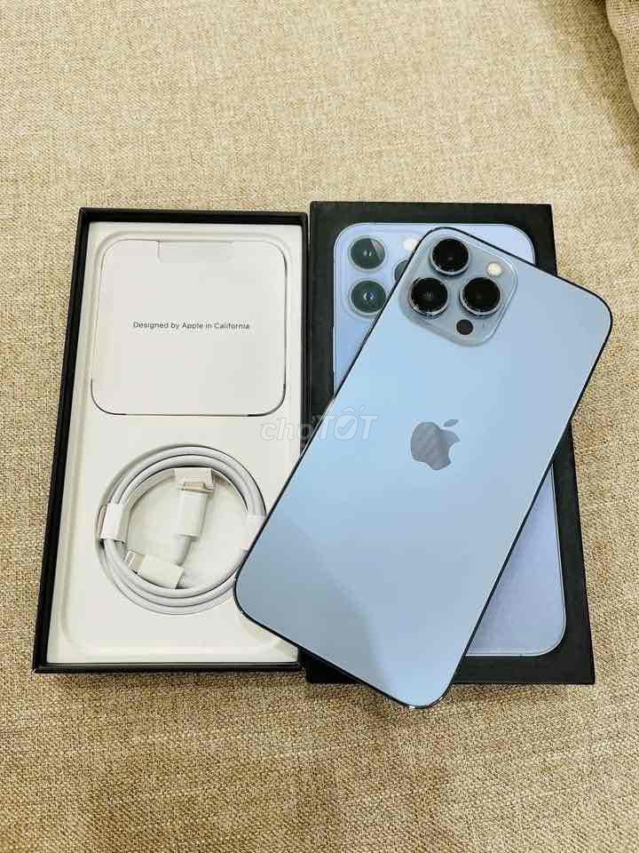 iphone 13 pro max 128GB zin tất cả fulbox BH6Thang