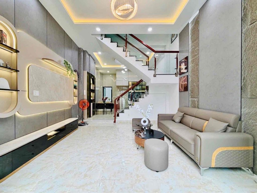 NHÀ MỚI 2 TẦNG - ĐƯỜNG SỐ 59 - GÒ VẤP - 80m2 - GIÁ 6.x tỷ