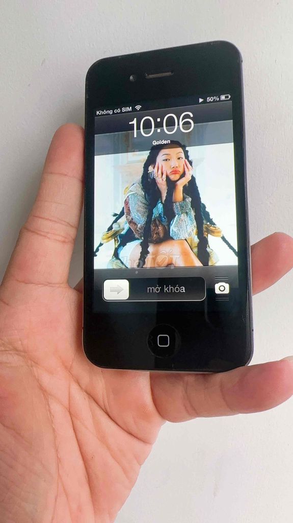 Apple iPhone 4S 16GB đen zin sưu tầm. Mua bán Điện thoại tại Huyện Hóc Môn Tp Hồ Chí Minh được đăng bởi Leo hình 1