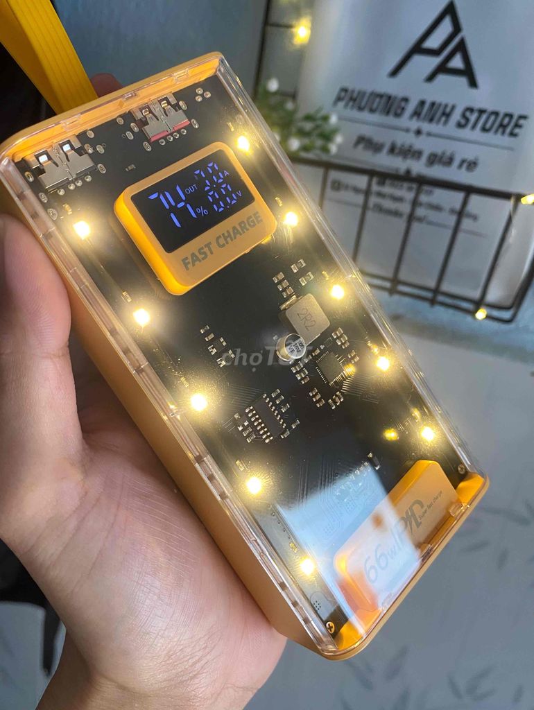 Sạc Dự Phòng 30.OOOmAh PowerBank PD 120W Xịn New. Mua bán Phụ kiện (Màn hình, Chuột...) tại Quận Liên Chiểu Đà Nẵng được đăng bởi Phương Anh Store hình 1