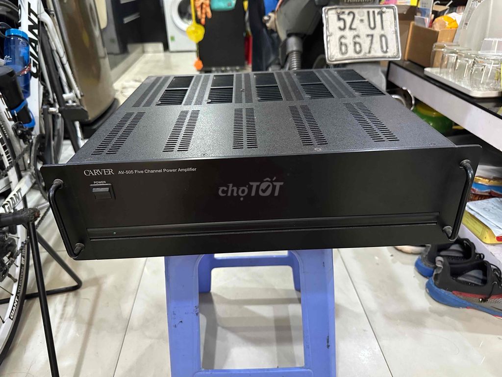 Carver AV-505 Power Amplifier Đen 110V. Mua bán Tivi, Âm thanh tại Quận 1 Tp Hồ Chí Minh được đăng bởi Nguyễn Đức Trí hình 1