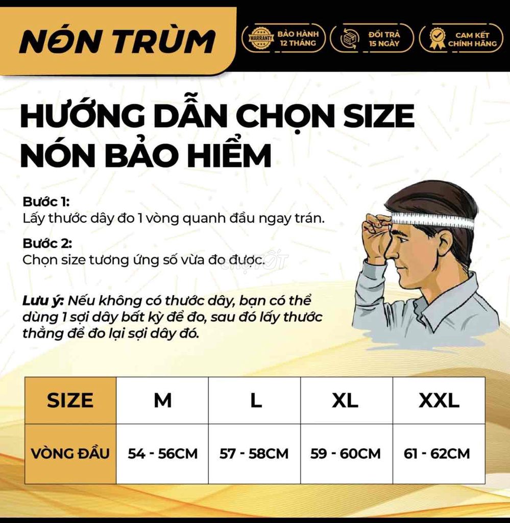 nón bảo hiểm hiệu Royal vòng đầu 58, 60 đội vừa. Mua bán Phụ tùng xe tại Thị xã Ngã Năm Sóc Trăng được đăng bởi HaoTrinh shop hình 5