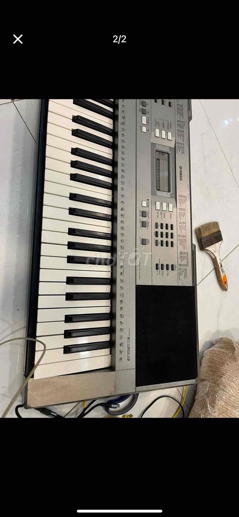 Đàn Organ Yamaha E353 Xám. Mua bán Nhạc cụ tại Quận 3 Tp Hồ Chí Minh được đăng bởi Linh Loa Lướt  hình 1