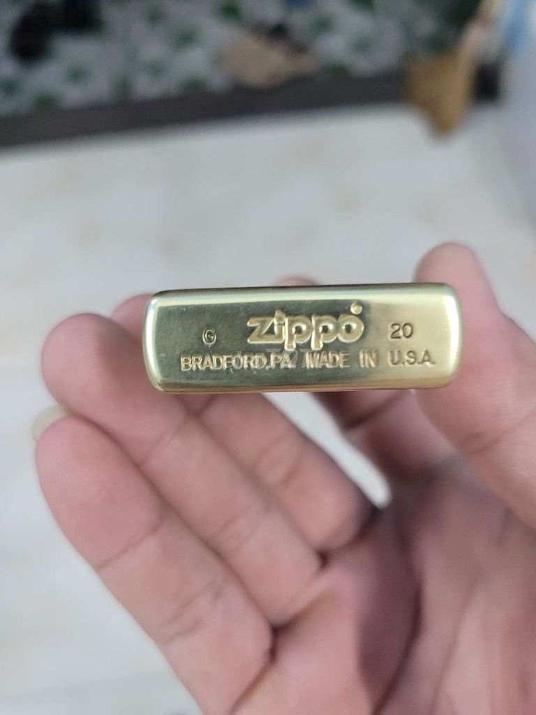Bật lửa Zippo Harley-Davidson Đồng Vàng đồng. Mua bán Đồ sưu tầm, đồ cổ tại Quận Thanh Khê Đà Nẵng được đăng bởi huỳnh hoàng hình 1