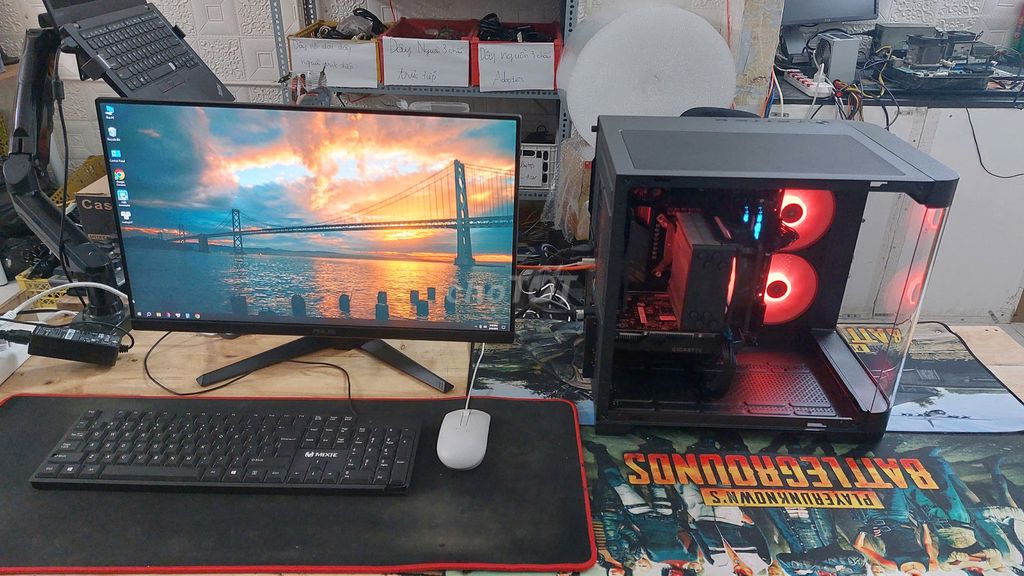 PC gaming B560/i3-10100F/16G/512G/1650-4G - 8tr2