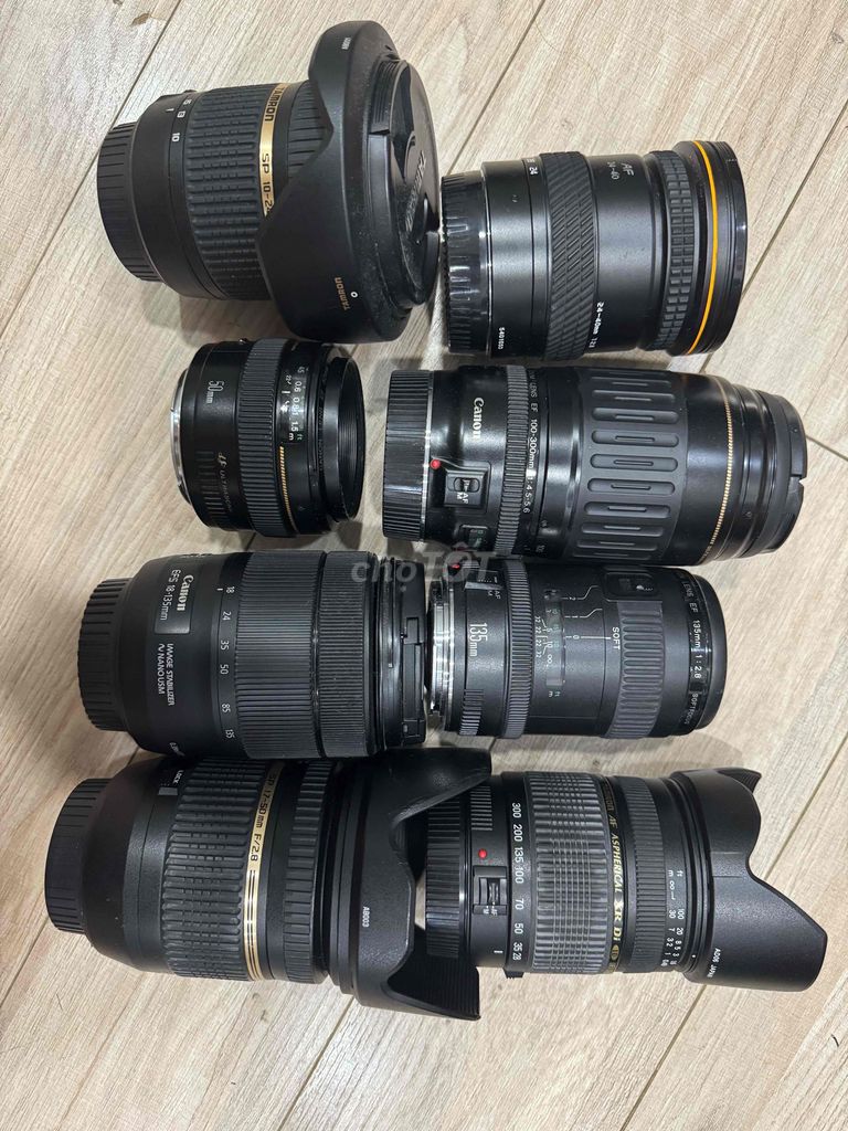 nhiều lens canon. Mua bán Máy ảnh, Máy quay tại Quận Ninh Kiều Cần Thơ được đăng bởi Ngô đại triều hình 1