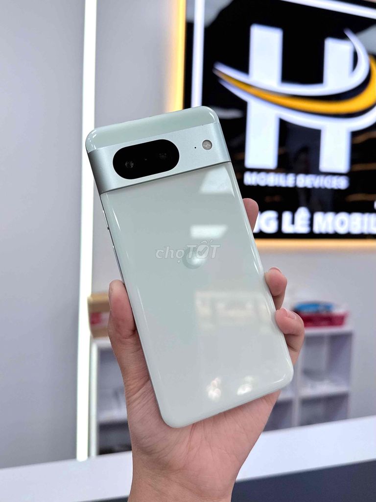 Google Pixel 8-8/128G-Chip Tensor G3-Màu Xanh Đẹp🩵. Mua bán Điện thoại tại Thành phố Biên Hòa Đồng Nai được đăng bởi Mobile Di Động Biên Hoà hình 1