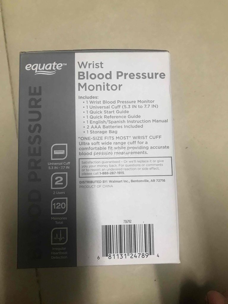 cần bán máy đo huyết áp Equate 4500