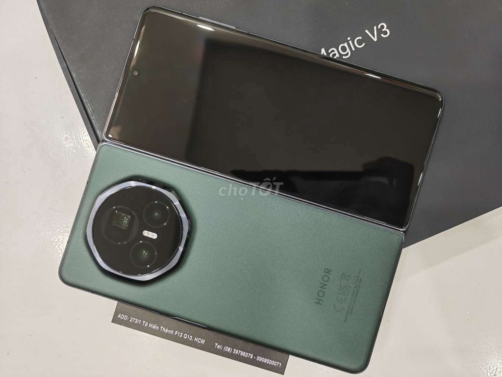 Honor Magic V3 512GB green bản quốc tế like new