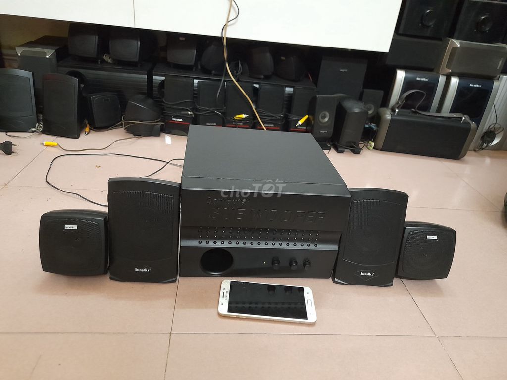 Loa vi tính 4.1 soundmax A5000. Mua bán Tivi, Âm thanh tại Quận Tân Phú Tp Hồ Chí Minh được đăng bởi  Vũ Tân Phú hình 1