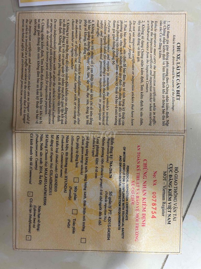 Hyundai Grand i10 2014 Grand 1.0 MT - bản đủ. Mua bán Ô tô tại Quận Liên Chiểu Đà Nẵng được đăng bởi Đình Bộ hình 14