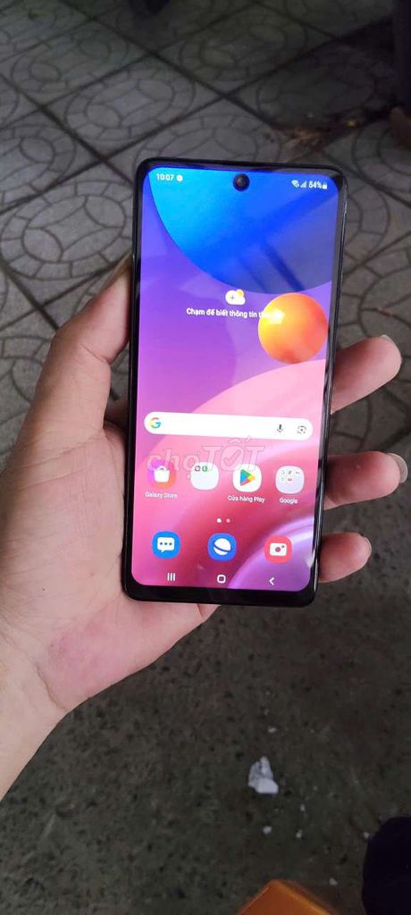 Samsung M51 8GB/128GB Đen.chữa cháy chiến game ok. Mua bán Điện thoại tại Quận Bình Thuỷ Cần Thơ được đăng bởi cầu rạch súc 91b Nguyễn Văn Linh  hình 1