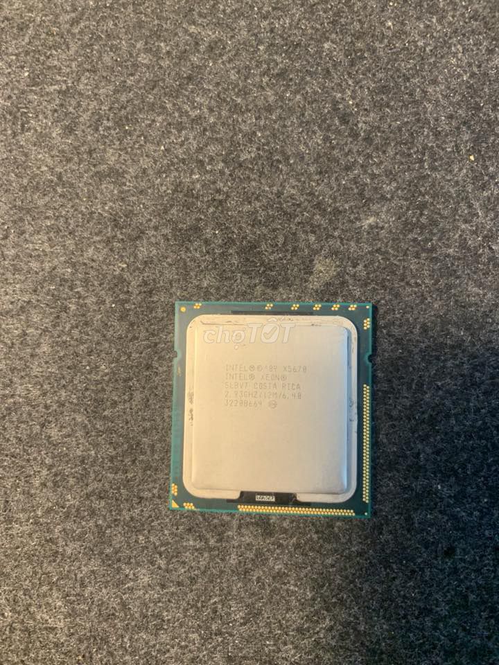 CPU Intel Xeon X5670. Mua bán Linh kiện (RAM, Card...) tại Quận Kiến An Hải Phòng được đăng bởi GIANG PHẠM hình 1